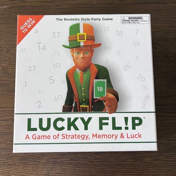 Lucky Flip A Game Of Strategy, Memory & Luck  Boardgame New Open Box - Picture 2 of 8